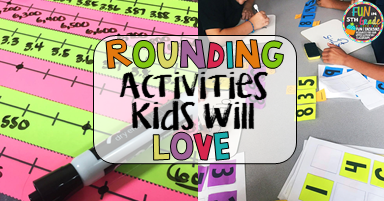Find out how I had fun practicing rounding with upper elementary students with hands on activities and games! Freebies included. slide3
