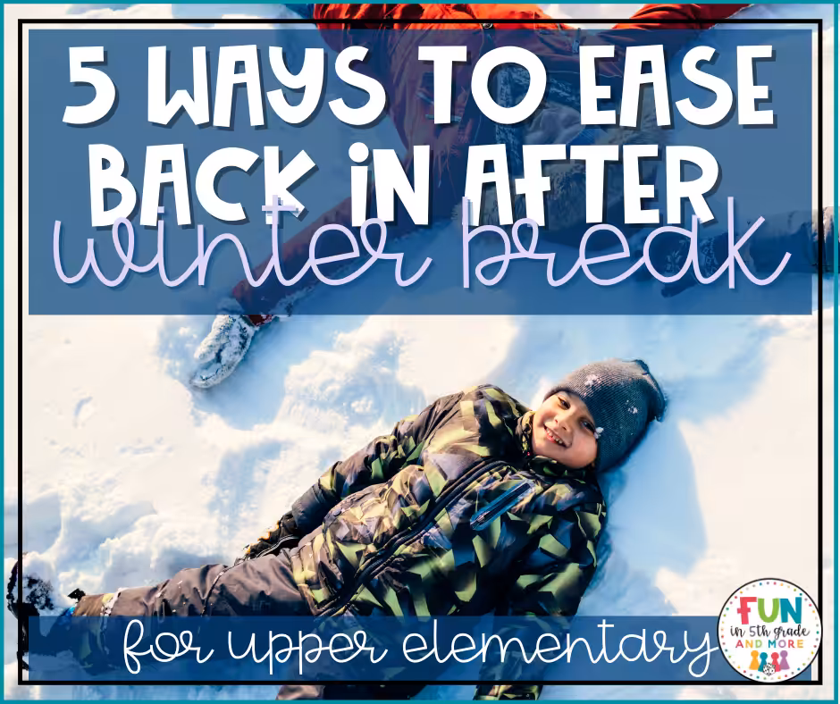 Ease in after winter break FB Image
