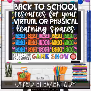 Back to School Resources for Your Virtual or Physical Classrooms