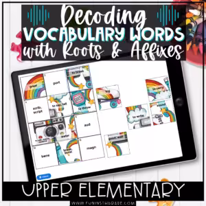 Decoding Vocabulary Words: Teaching Root Words, Prefixes, and Suffixes