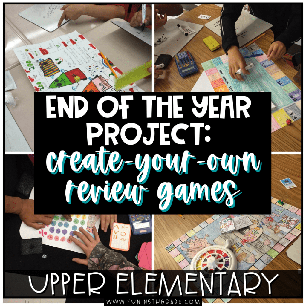 End of Year Project: Create-Your-Own Review Game