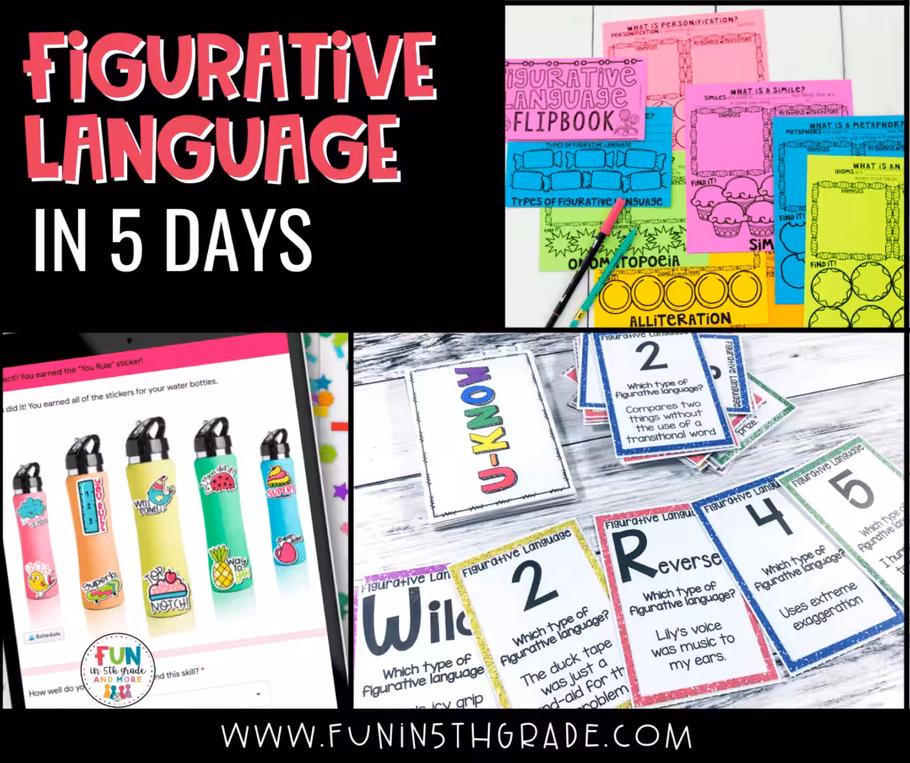 Figurative Language in 5 days