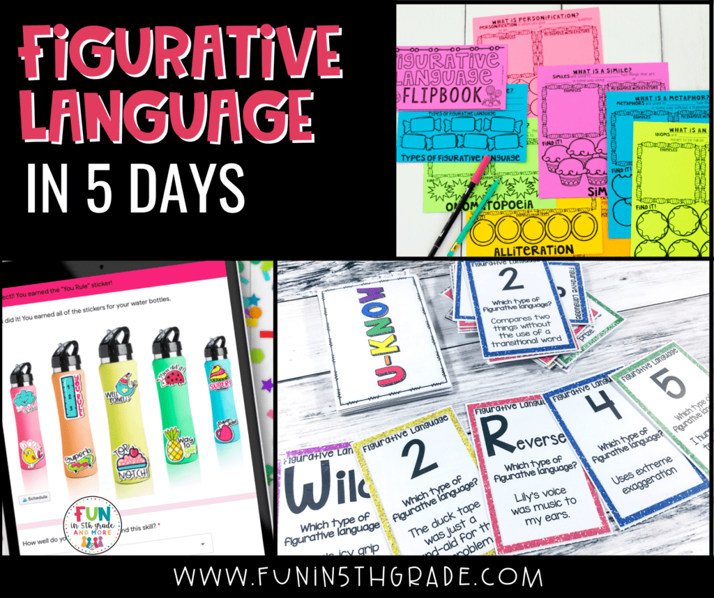 Figurative Language in 5 days