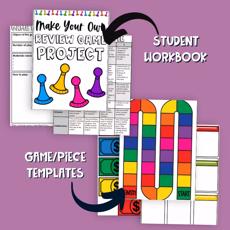 End of Year Activity: Create-Your-Own Review Game Project