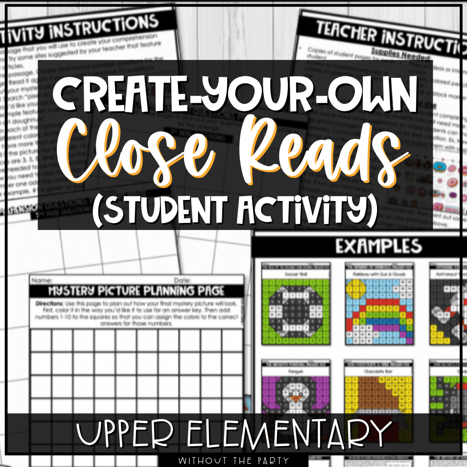 5 Ways to use our Crayon-Themed Close Reading Freebie! - Fun in 5th ...