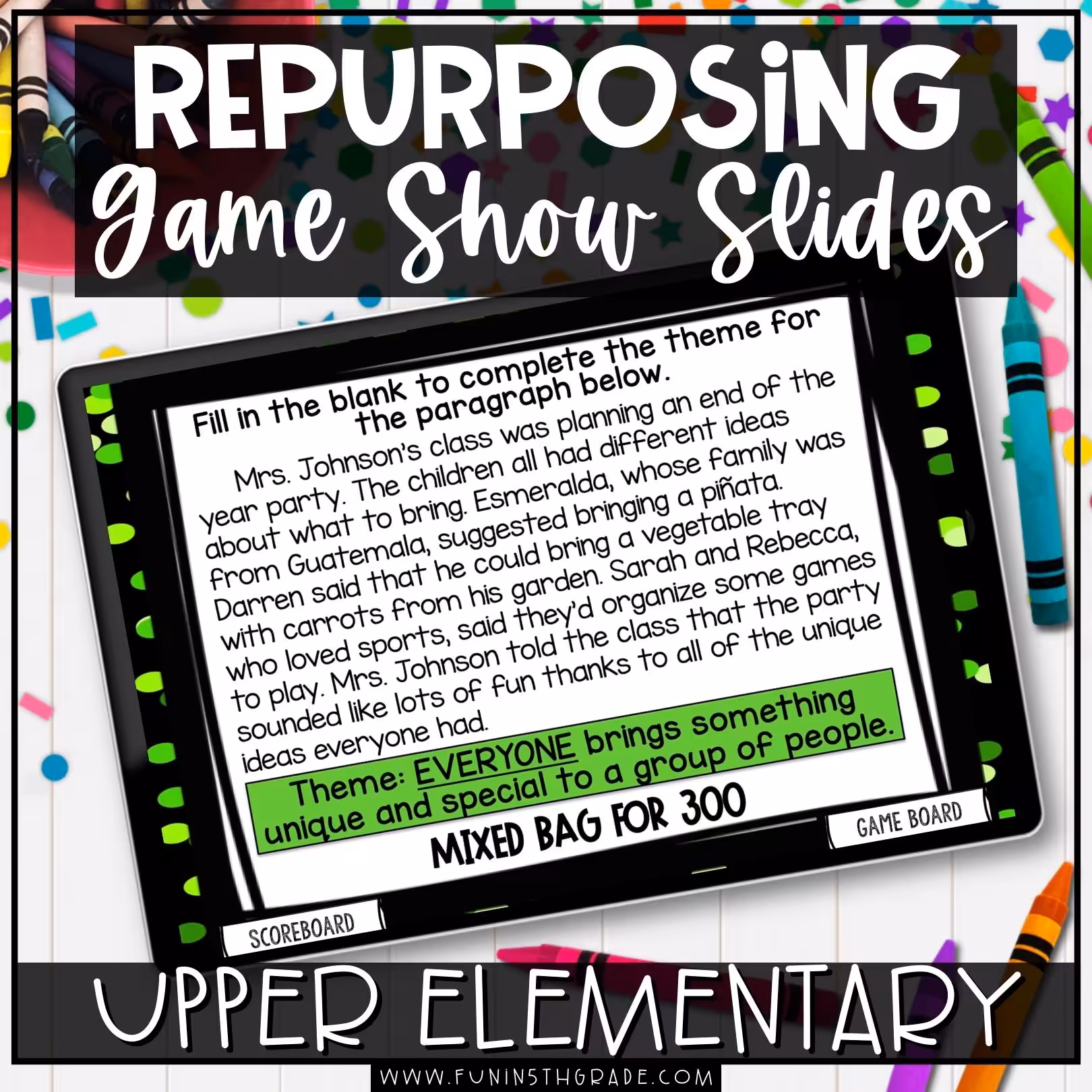 repurposing game show slides