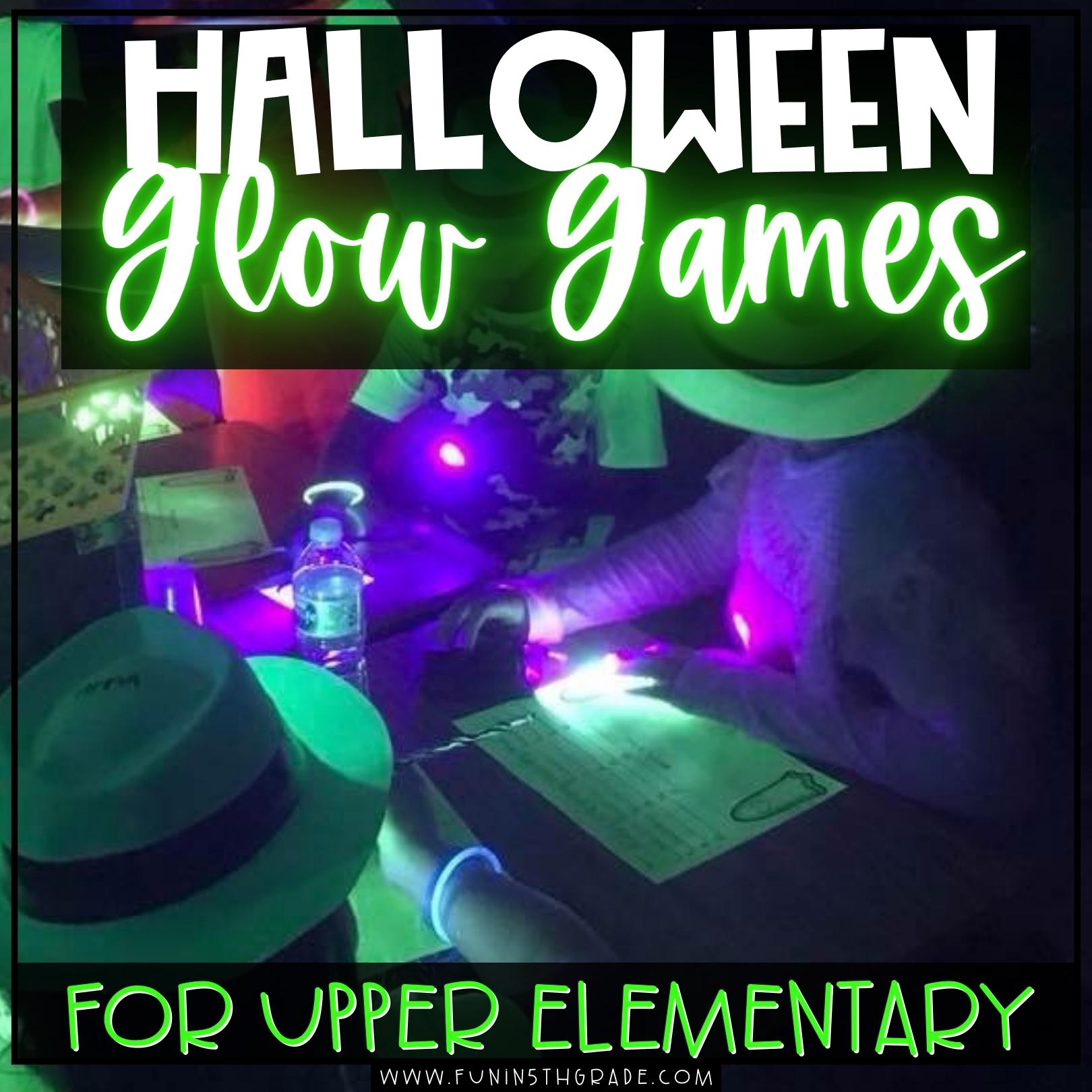 Halloween Glow Games