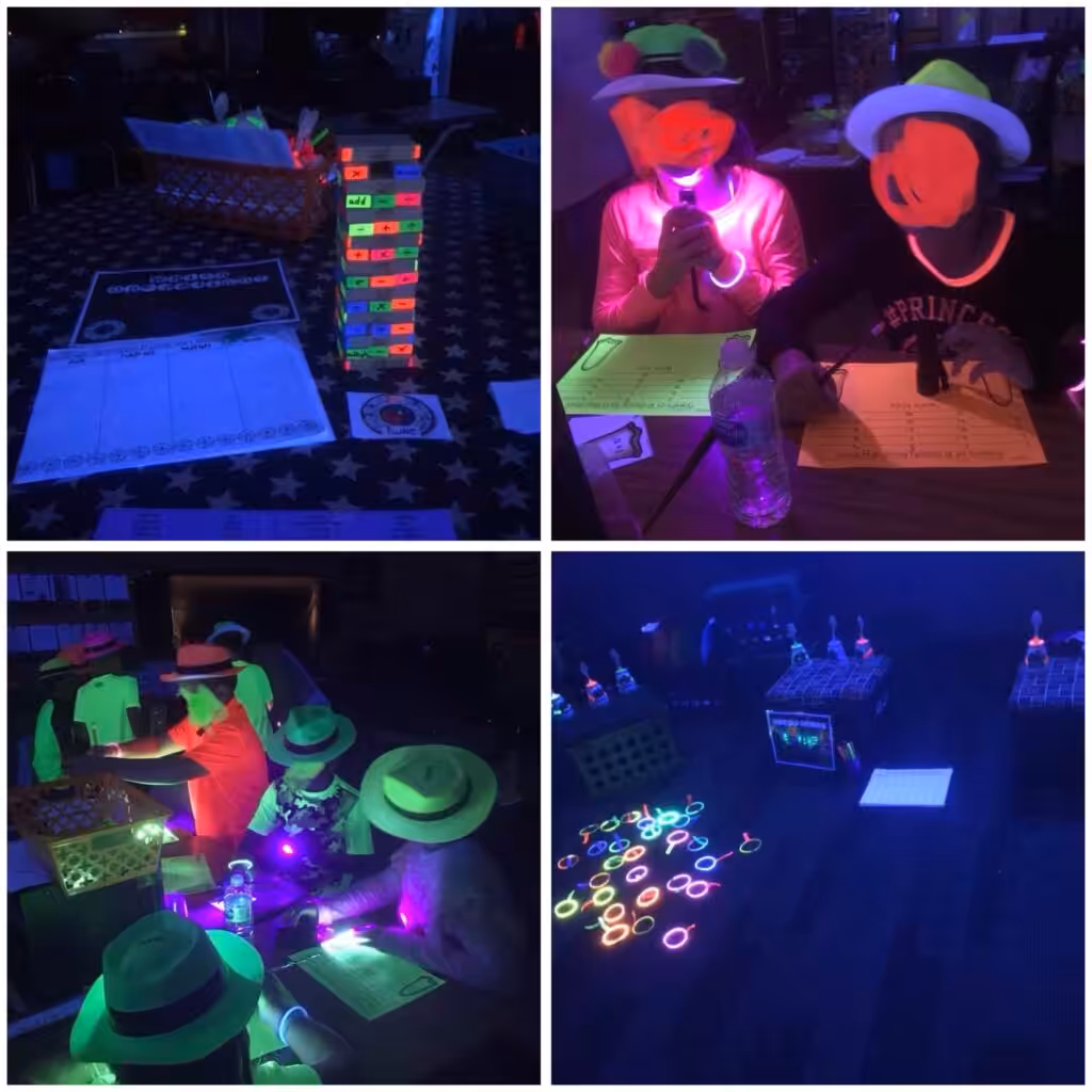 Halloween Glow Games