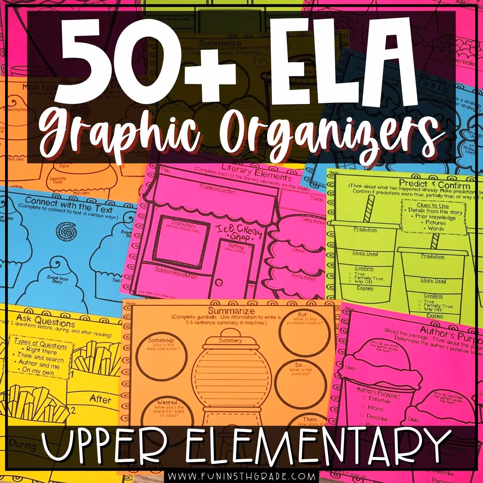ELA Graphic Organizers