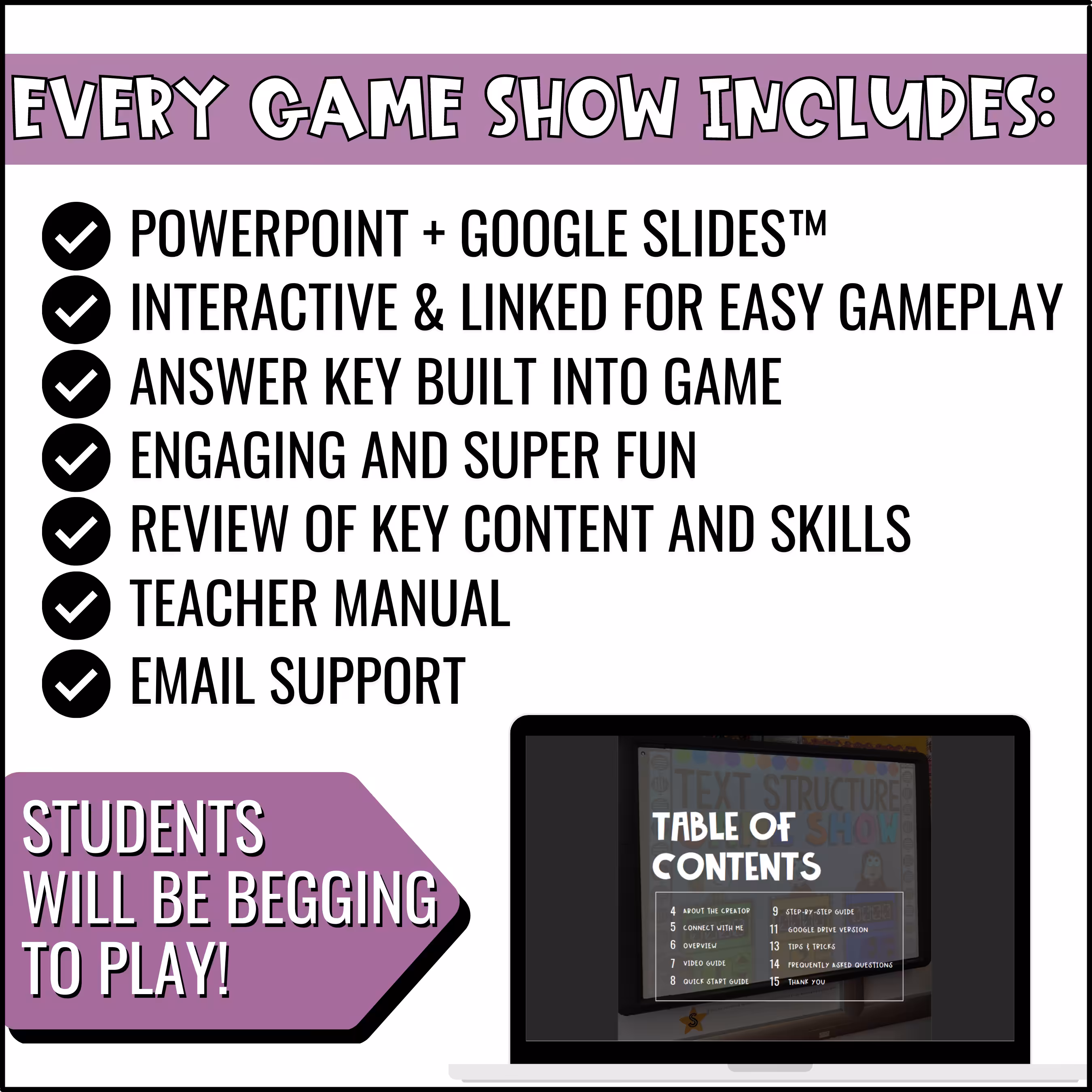 ALL ACCESS Game Show Bundle 16