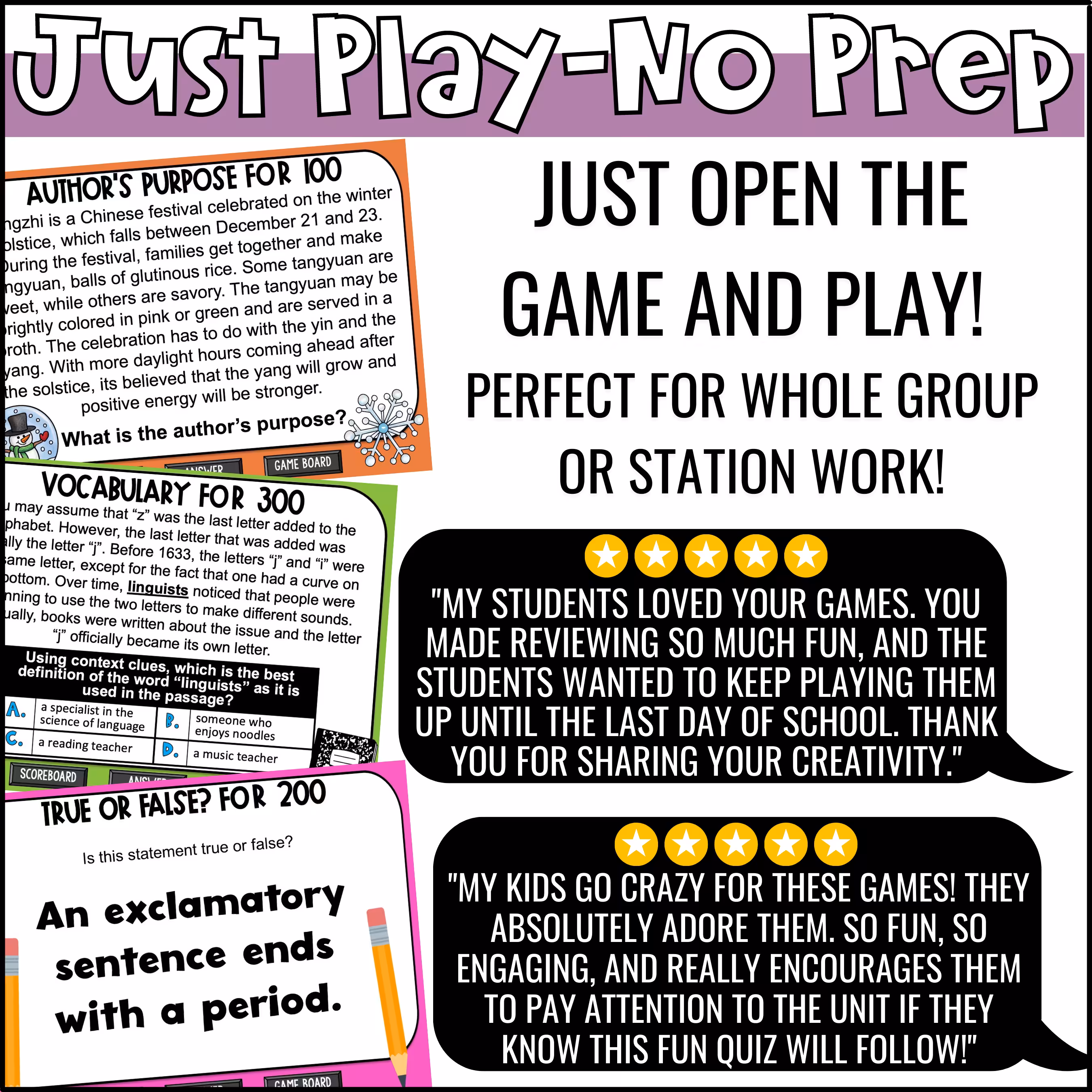 ALL ACCESS Game Show Bundle 4