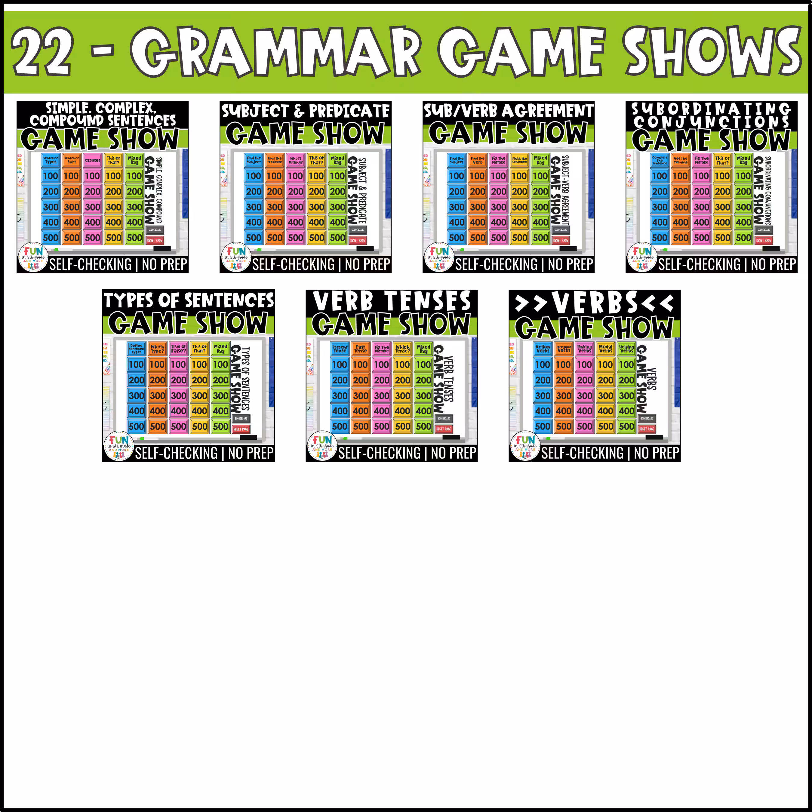ALL ACCESS Game Show Bundle 7