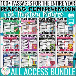 Over 100 Close Reading Comprehension Passages for the Upper Elementary Classroom