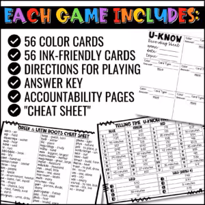 Math and ELA U-Know Review Game All Access Bundle (7)