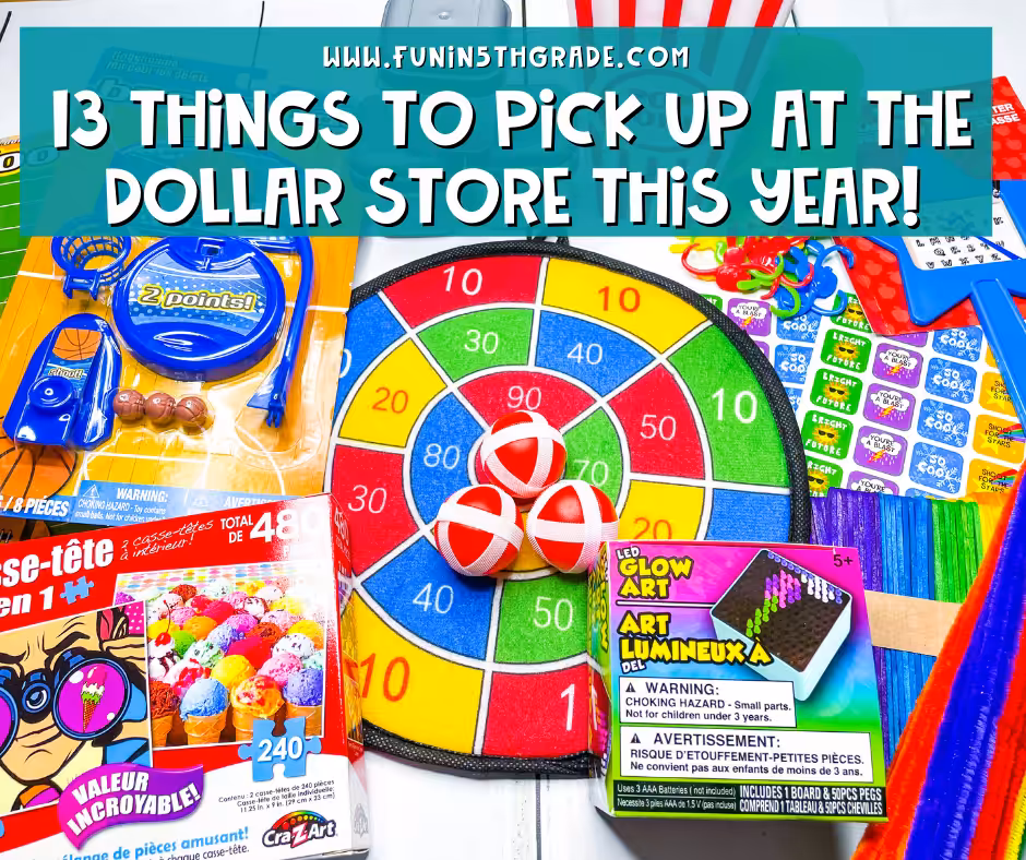 Dollar Store Items to buy this year!