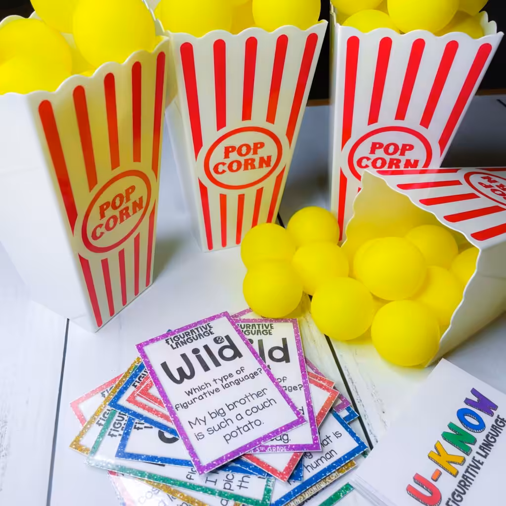 Dollar Store Popcorn Containers