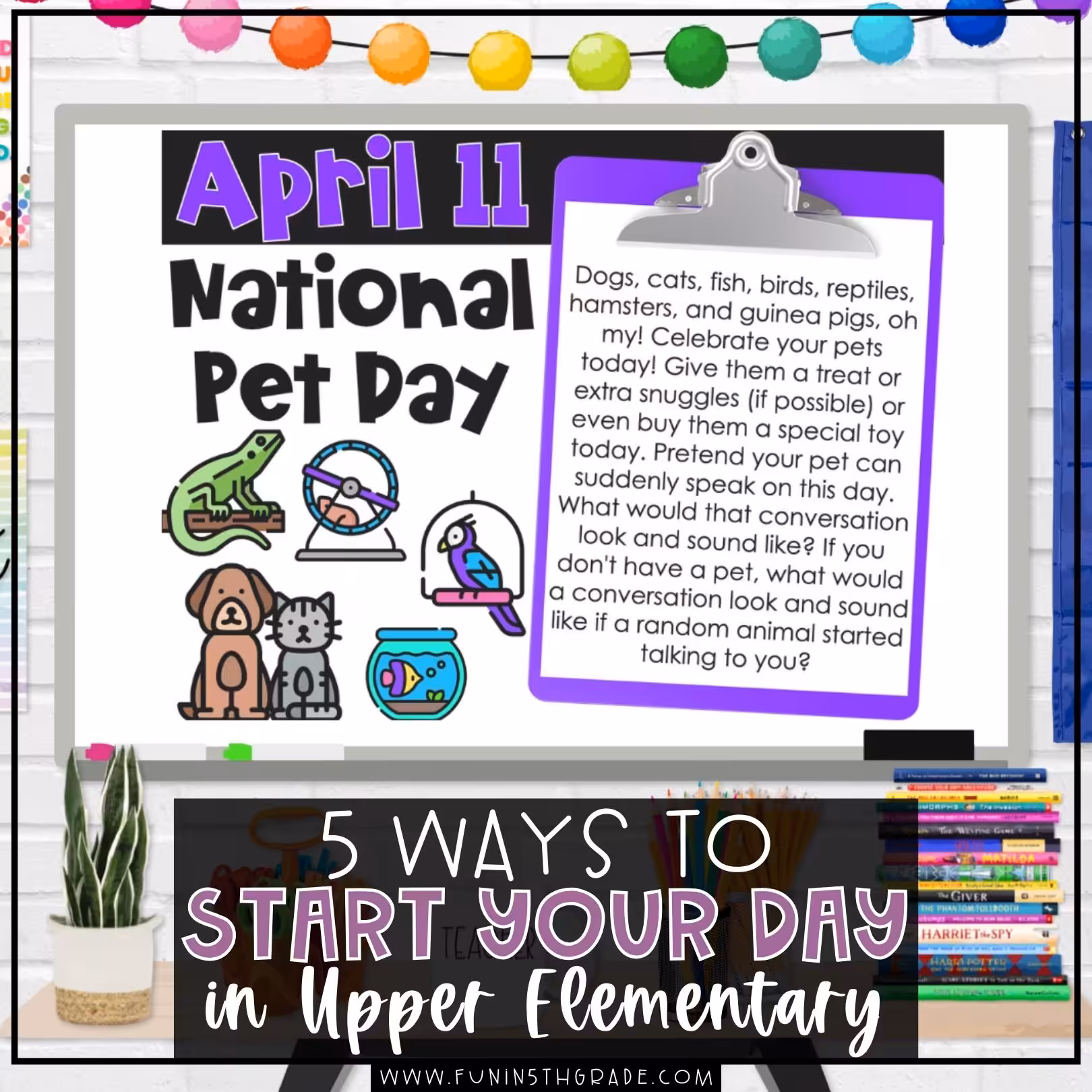 Ways to Start Your Day in Upper Elementary