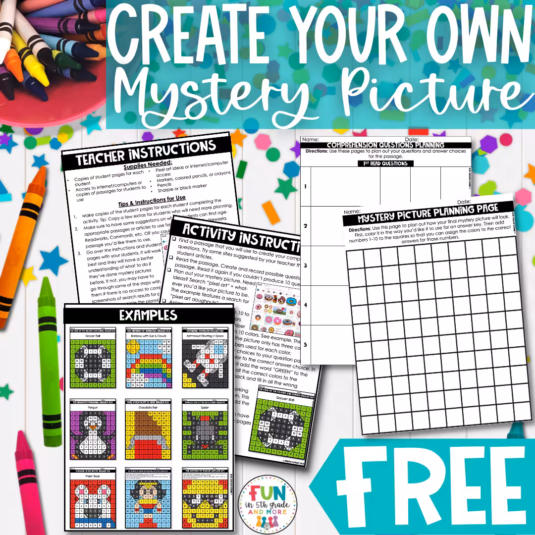 Easy and Engaging Ideas You Can Leave for a Sub Blog Image with a teacher sitting and working at a desk.