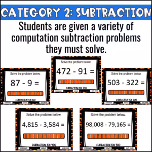 Add and Subtract Whole Numbers Game Show (5)