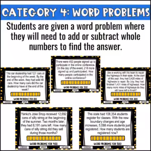 Add and Subtract Whole Numbers Game Show (7)