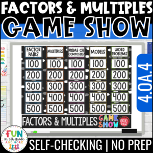 Factors and Multiples Game Show