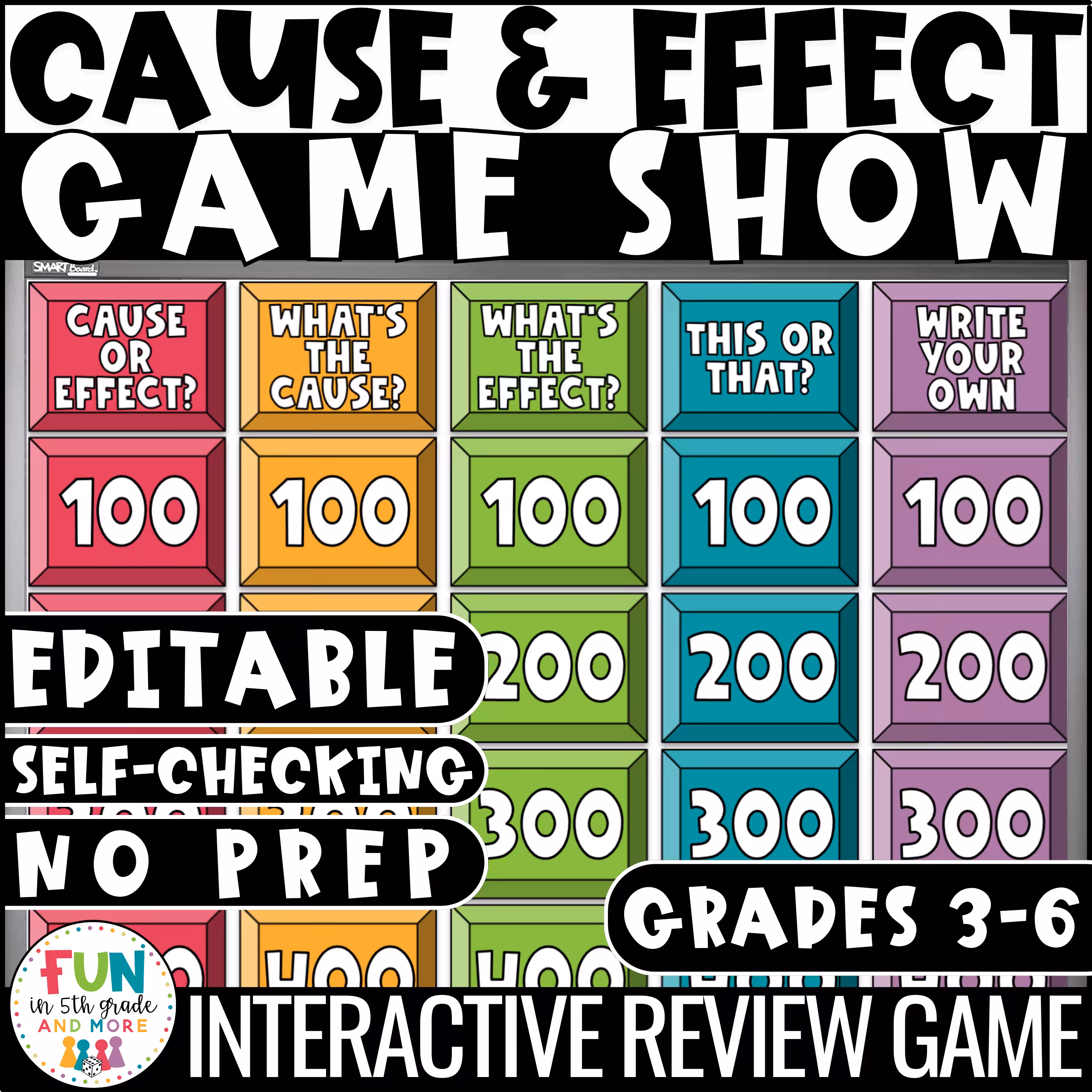Cause and Effect Game Show