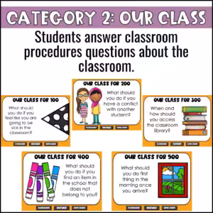Classroom Procedures 5
