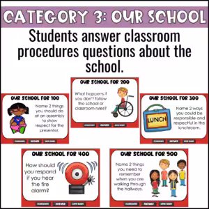 Classroom Procedures 6
