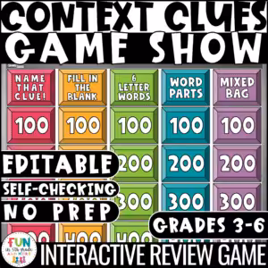 Context Clues Game Show