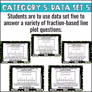 Line Plots with Fractions Game Show (8)