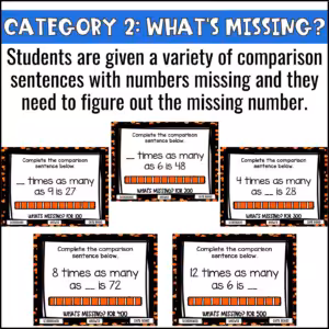Multiplicative Comparisons Game Show (5)