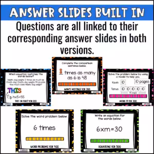 Multiplicative Comparisons Game Show (9)