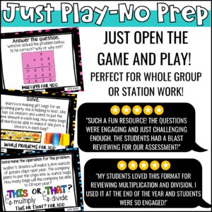 Multiply and Divide Whole Numbers Game Show (11)