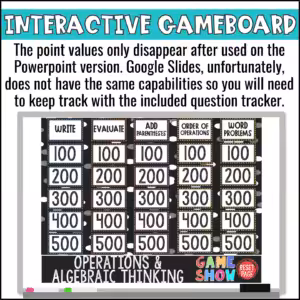 Operations and Algebraic Thinking Game Show (3)