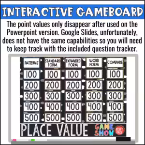 Place Value 4th Grade Game Show (3)