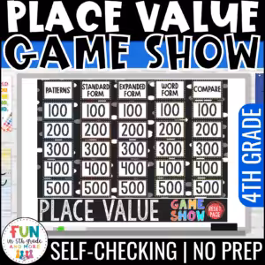 Place Value Game Show