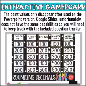 Rounding Decimals Game Show (3)