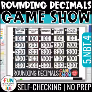 Rounding Decimals Game Show