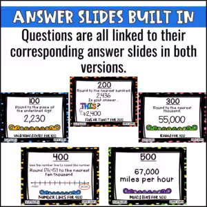 Rounding Whole Numbers Game Show (9)