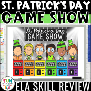 St. Patrick's Day Reading Review Game Show
