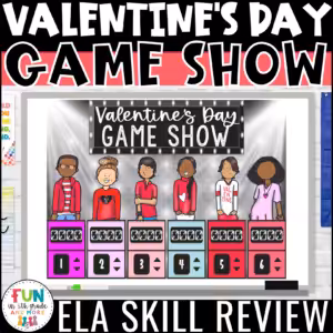 Valentine's Day Reading Review Game Show