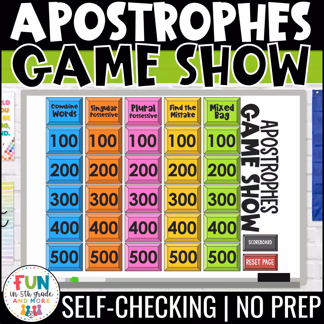 Apostrophes Game Show