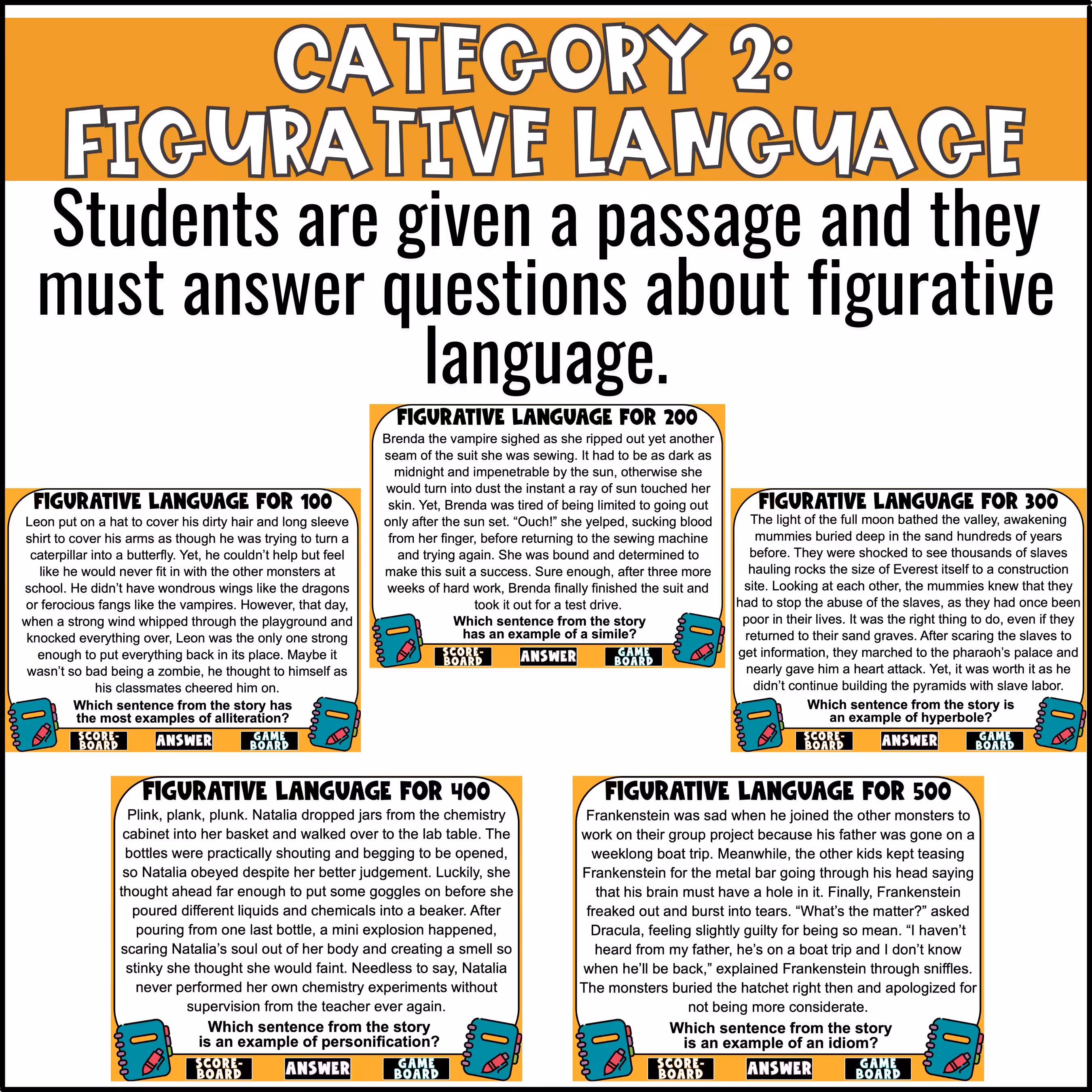 ELA-Skill-Review-with-Paragraphs-Game-Show-6-1