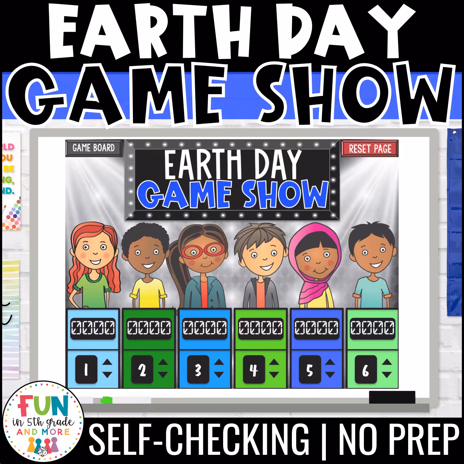 Earth Day Reading Review Game Show