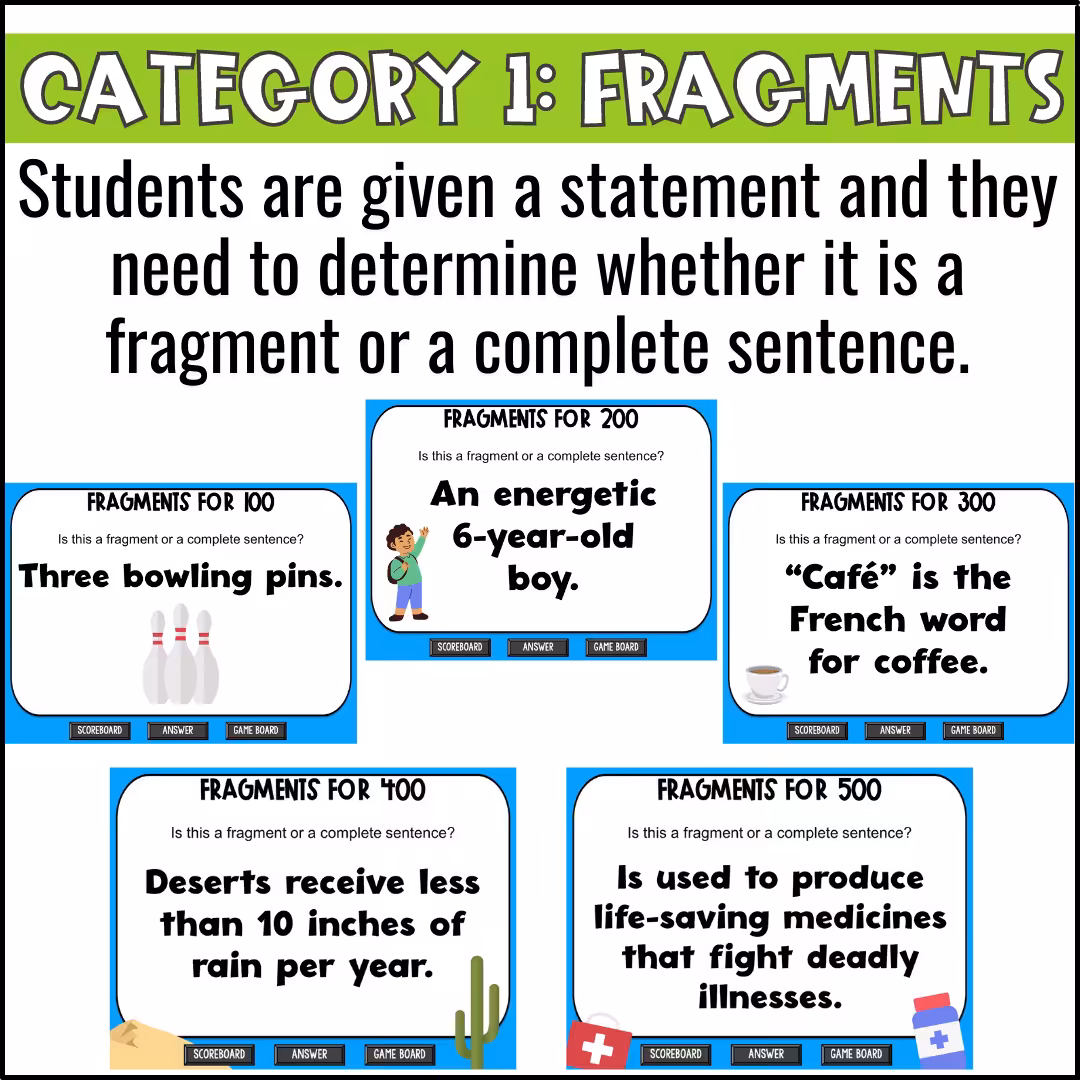 Fragments and Run-Ons Game Show (4)