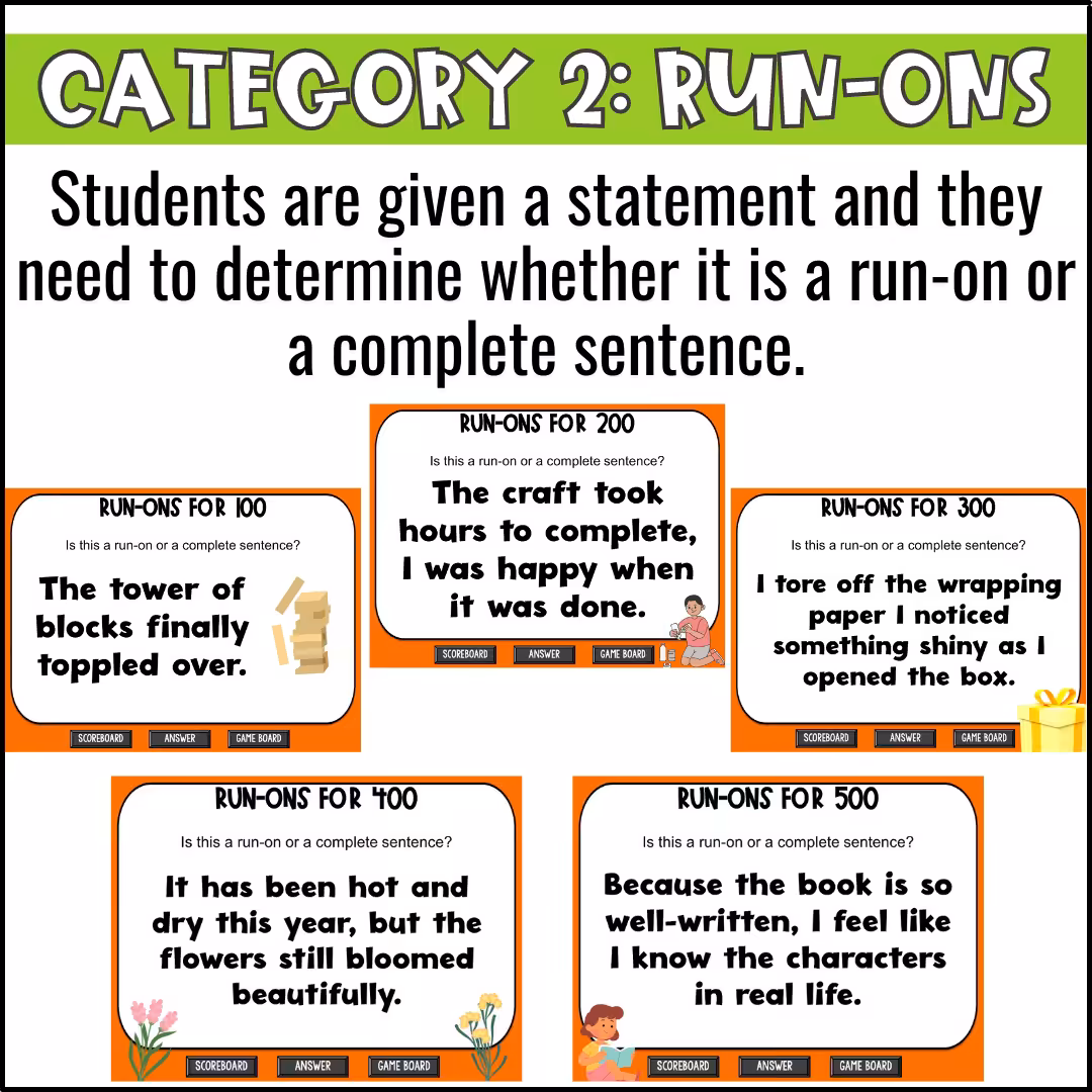 Fragments and Run-Ons Game Show (5)