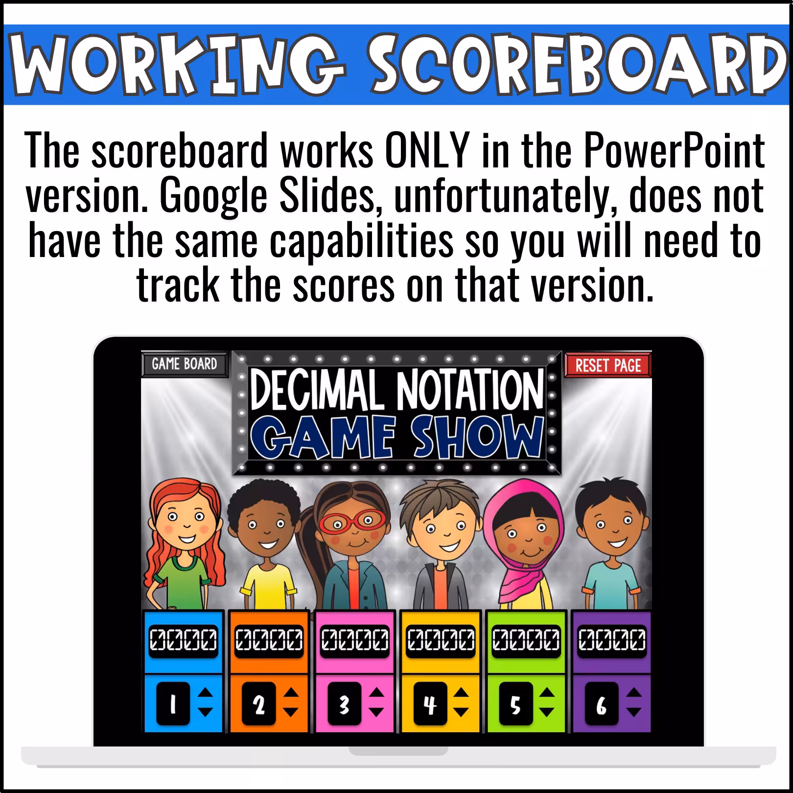 Decimal Notations Game Show (2)