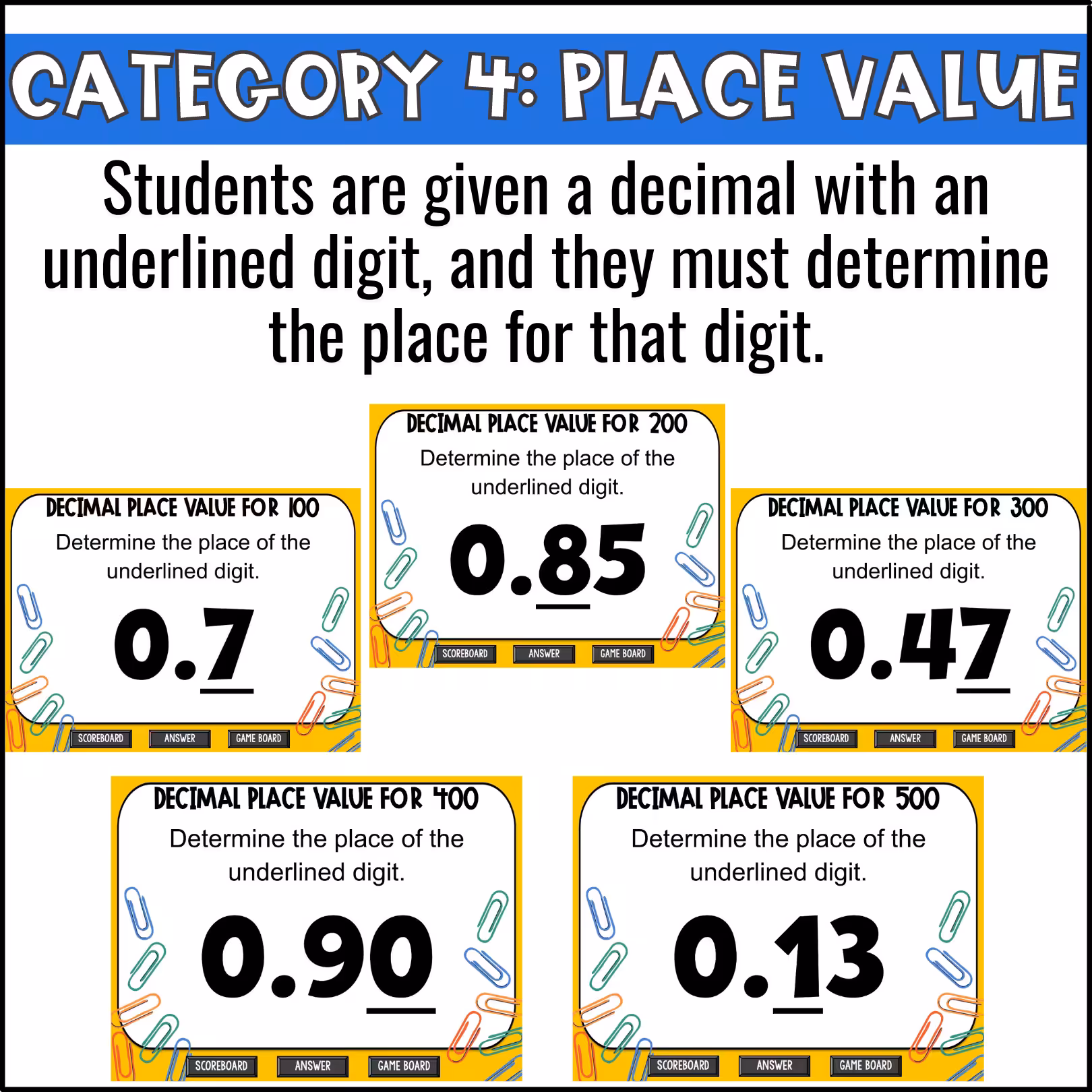Decimal Notations Game Show (7)