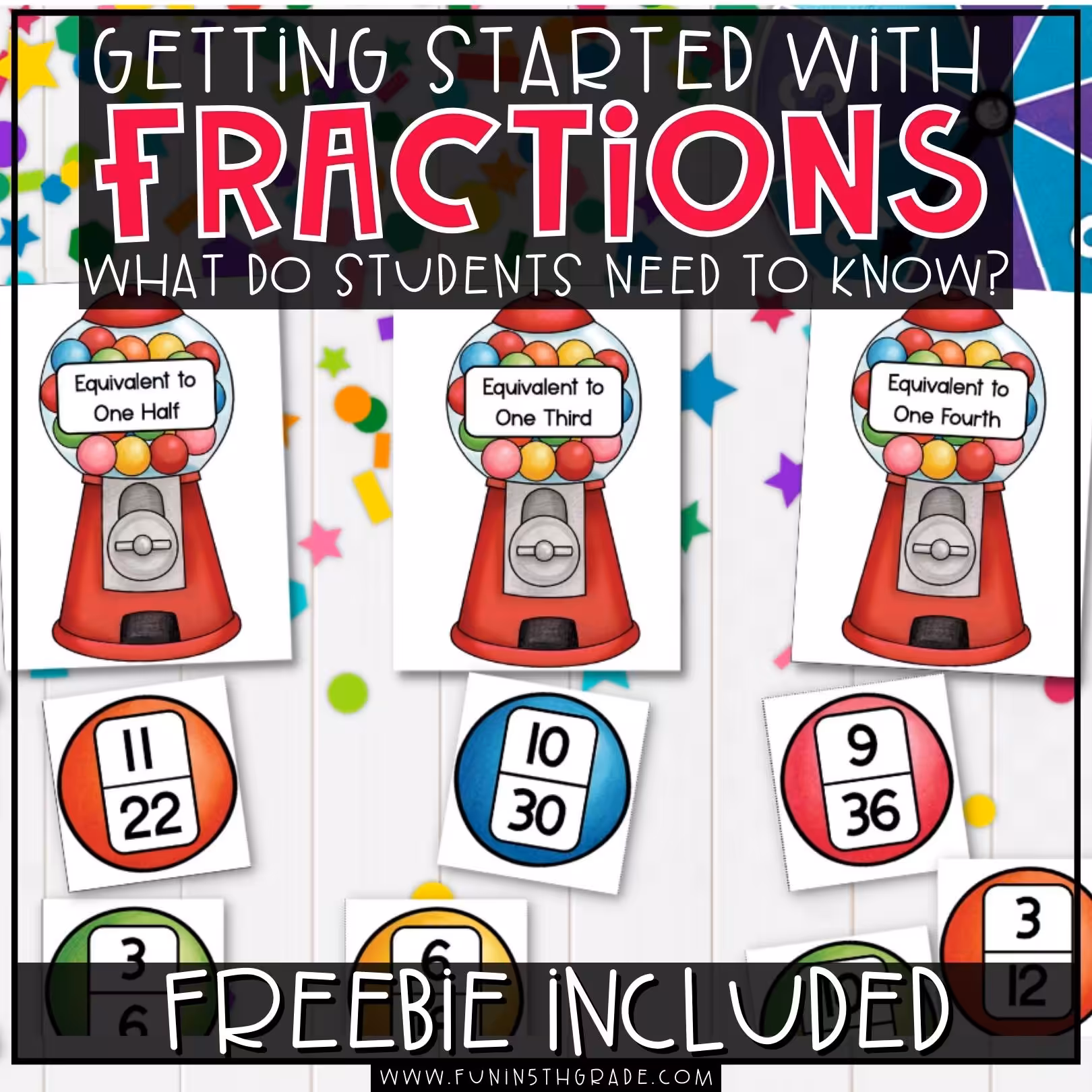 How to start teaching fractions blog image