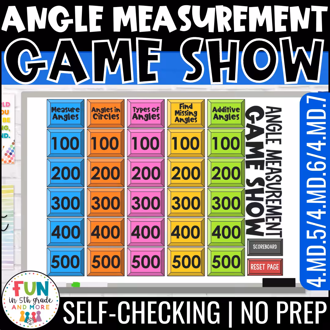 Angle Measurement Game Show